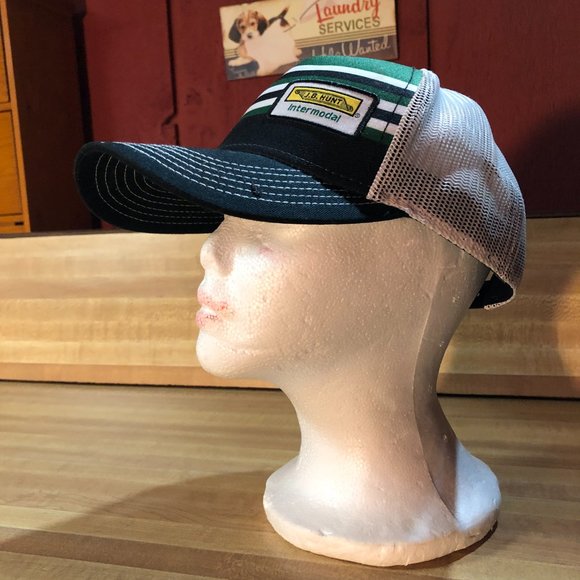 J.B. Hunt Intermodal hat Mesh Trucker Snapback - Picture 2 of 7